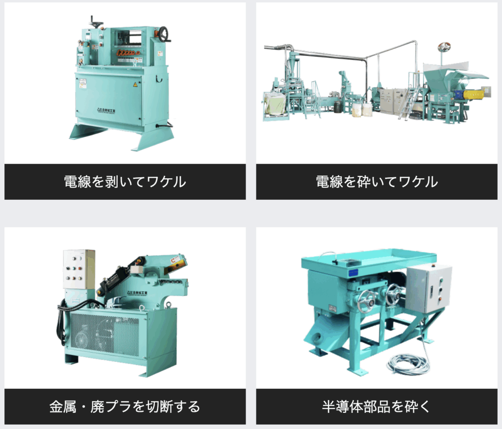三立機械工業株式会社の製品画像