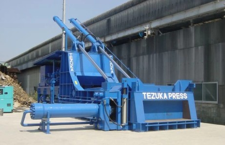 押出式スクラッププレス（ベーリングプレス）