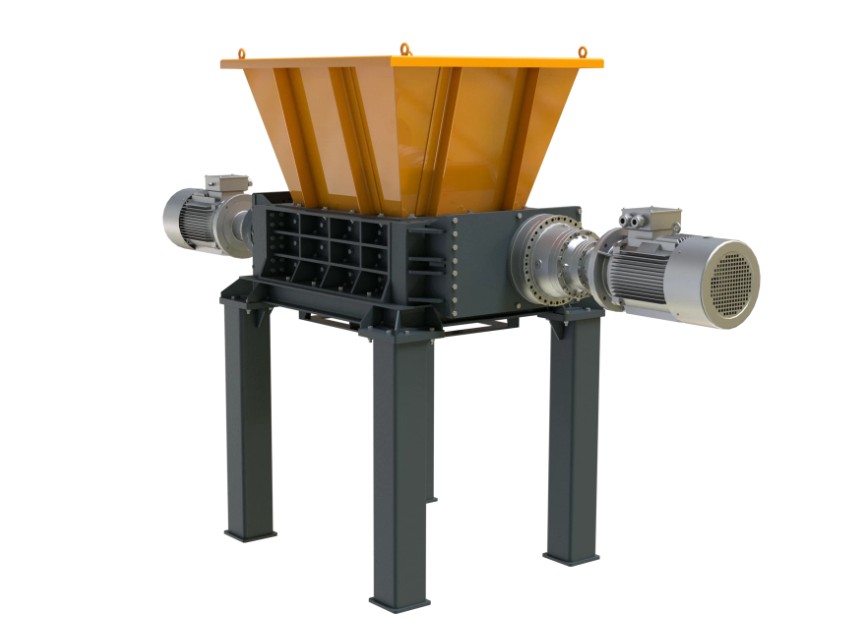 テヅカの油圧式二軸破砕機Dシリーズ