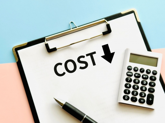 コスト削減のイメージ