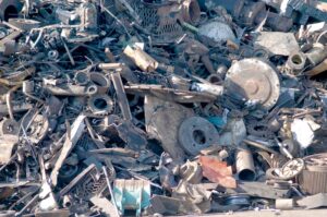 鉄スクラップの画像