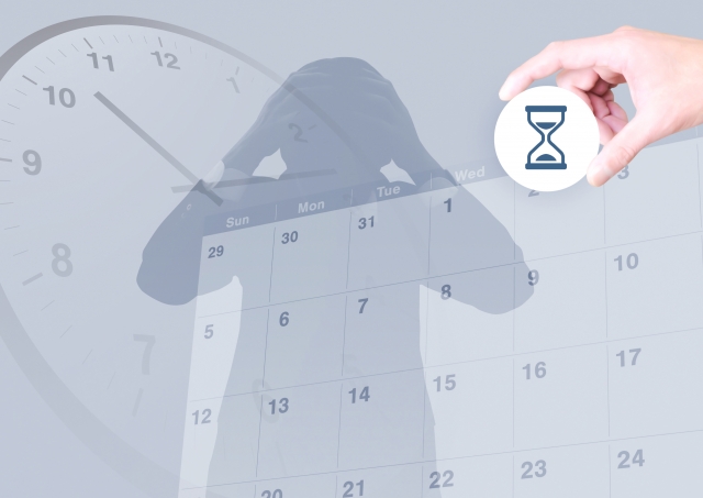 遅延をイメージ